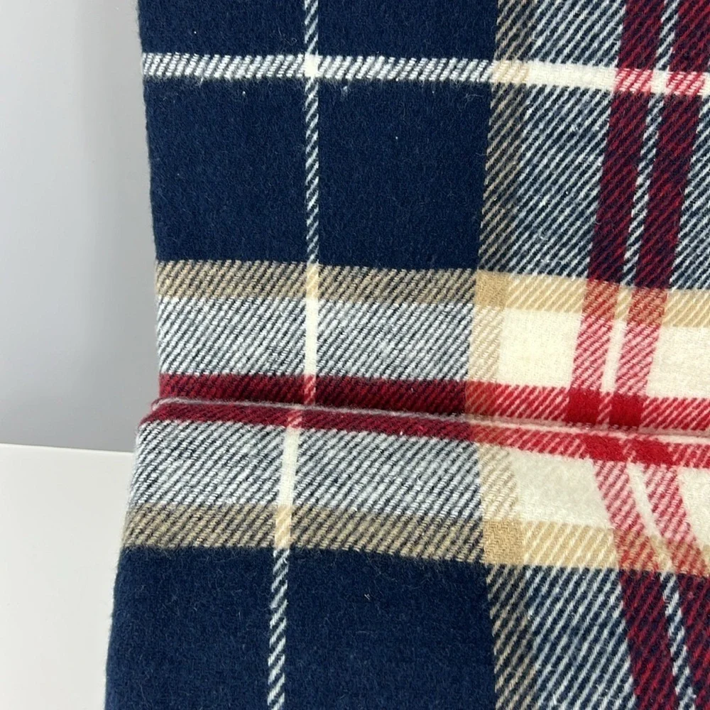 NIDO Plaid Throw Blanket with Fringe Made in Italy 51